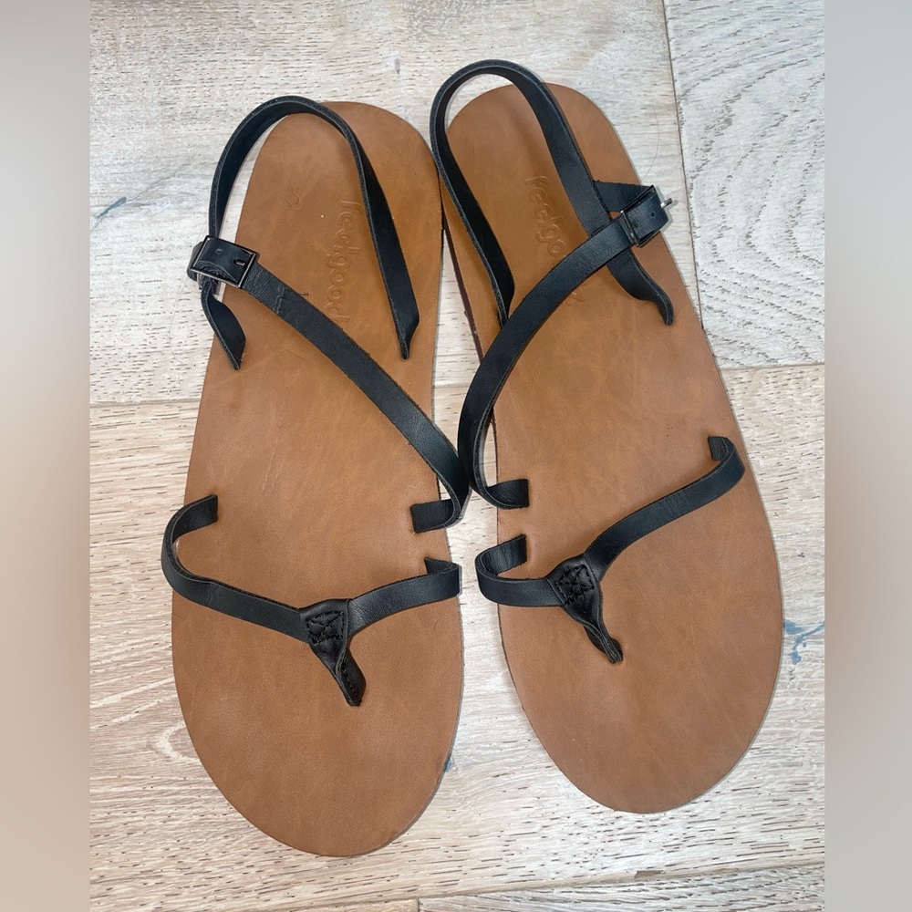 Vegan Leather Sandals